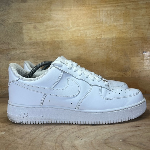 Nike Shoes - Nike Air Force 1 One ‘07 Womens Size 11.5 Shoes Sneakers Triple White 315122-111